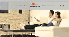 Desktop Screenshot of cimentolit.com